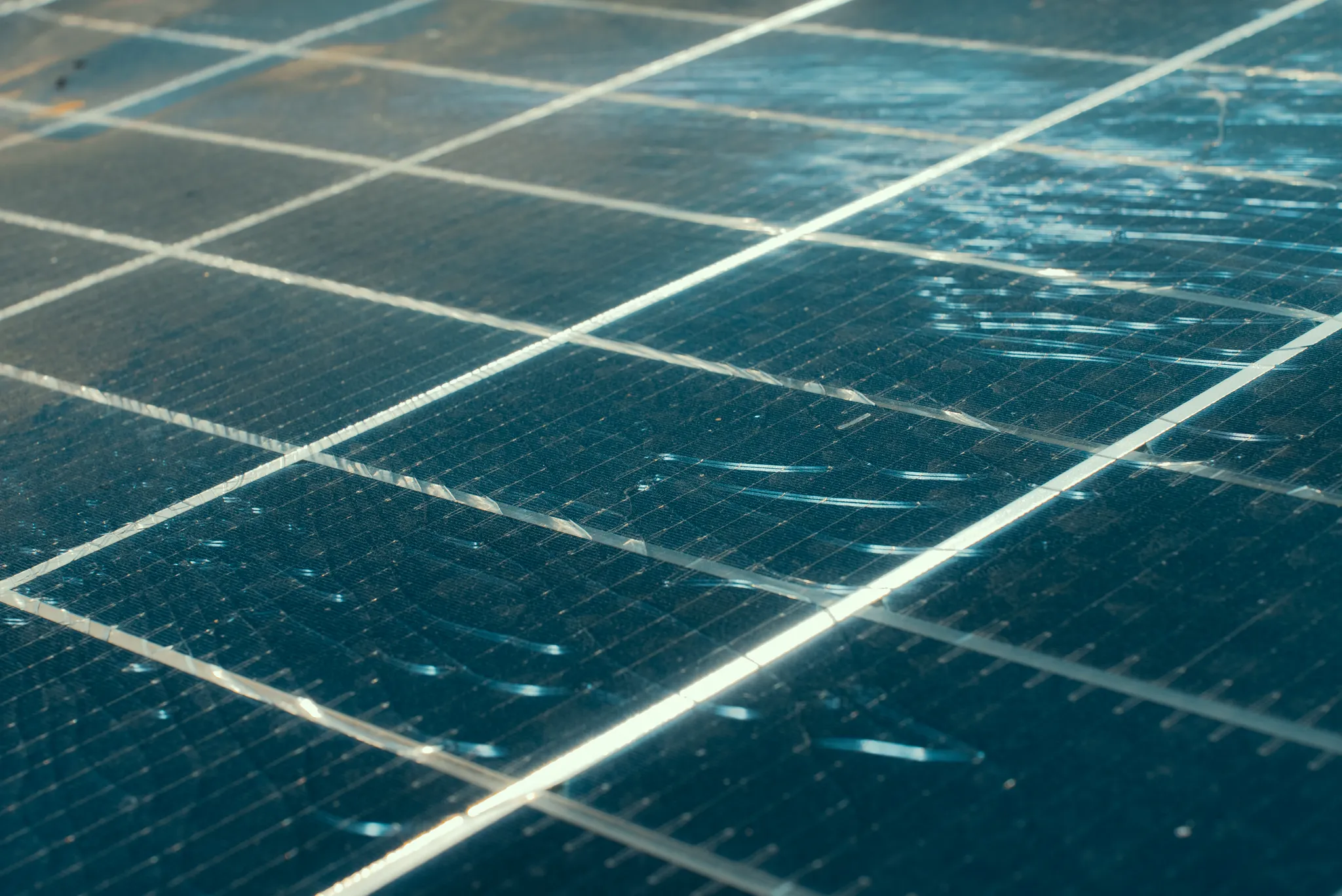 Nettoyage panneaux solaires